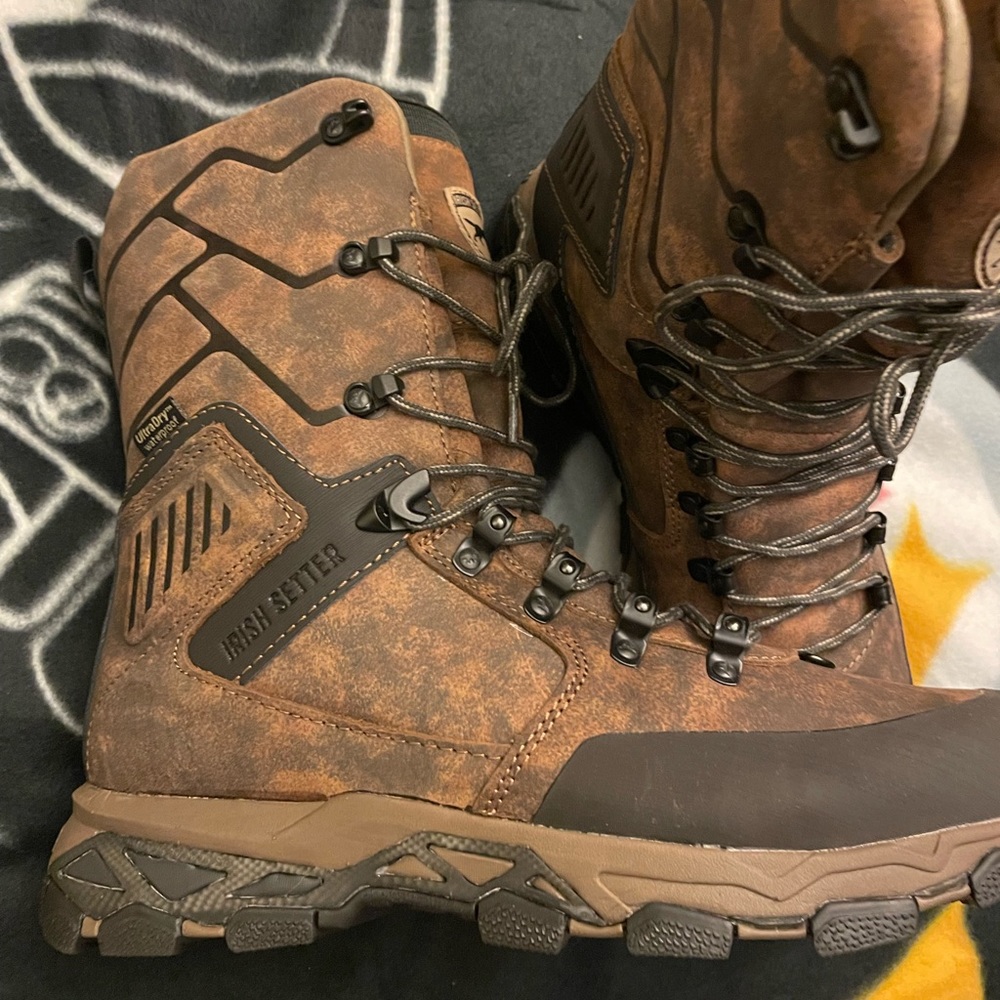 Size 10 D Irish Setters Boots new no box very comfortable